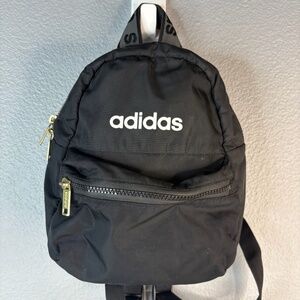 Adidas - Black Logo Mini Backpack